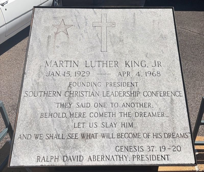 Martin Luther King, Jr. Marker. Click for full size. Martin Luther King, Jr. Marker image. Click for full size.