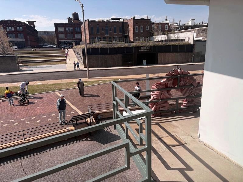 Martin Luther King, Jr.'s assassination site. Click for full size. Martin Luther King, Jr.'s assassination site image. Click for full size.