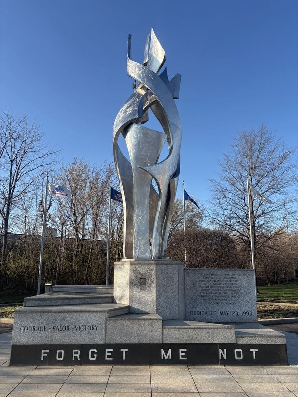 Veterans Memorial Park Marker. Click for full size. Veterans Memorial Park Marker image. Click for full size.