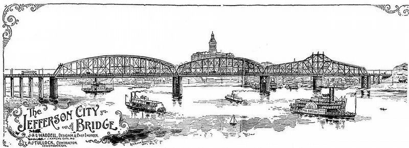 Architecht's Drawing of the Bolivar Street Bridge. Click for full size. Architecht's Drawing of the Bolivar Street Bridge image. Click for full size.