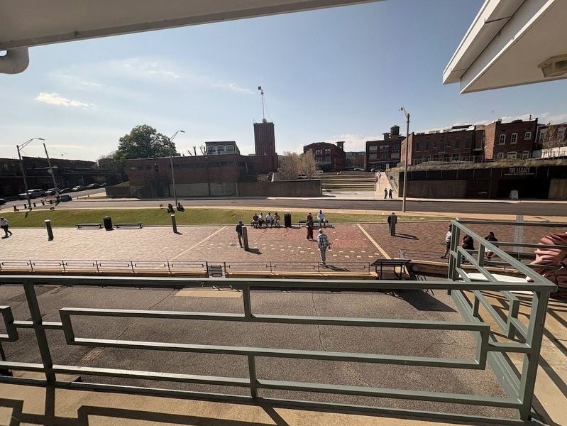 View of Founders Park from the National Civil Rights Museum. Click for full size. View of Founders Park from the National Civil Rights Museum image. Click for full size.