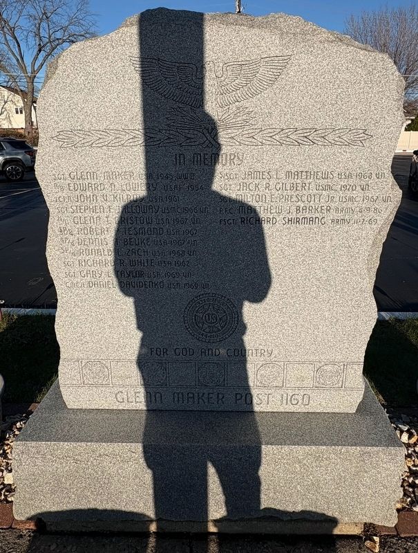 In Memory Marker. Click for full size. In Memory Marker image. Click for full size.