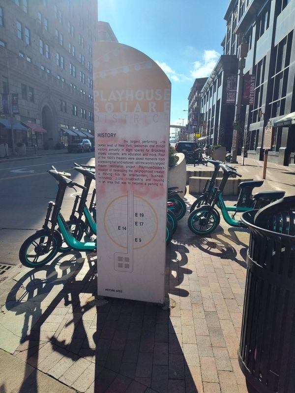 Playhouse Square Marker image. Click for full size.