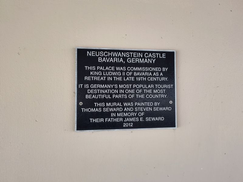 Neuschwanstein Castle Marker. Click for full size. Neuschwanstein Castle Marker image. Click for full size.