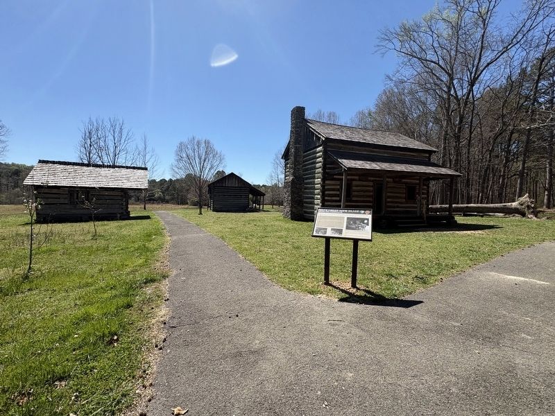 Inside the Farmhouse Marker. Click for full size. Inside the Farmhouse Marker image. Click for full size.