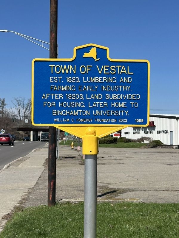 Town of Vestal Marker image. Click for full size.