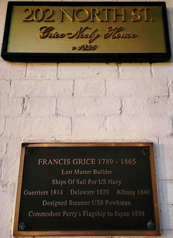Francis Grice 1789 - 1865 Marker image. Click for full size.