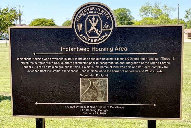 Indianhead Housing Area Marker. Click for full size. Indianhead Housing Area Marker image. Click for full size.
