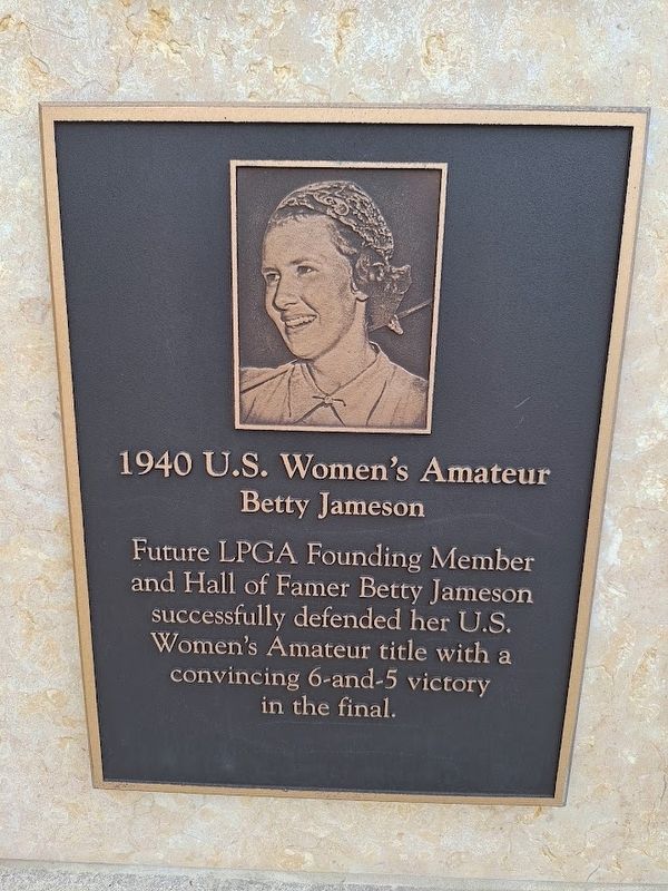 Betty Jameson Marker. Click for full size. Betty Jameson Marker image. Click for full size.