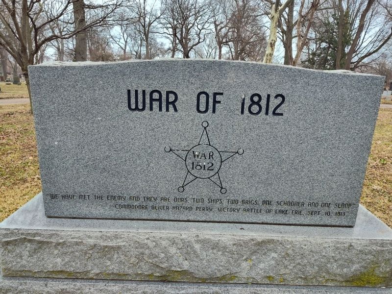 War of 1812 Marker image. Click for full size.
