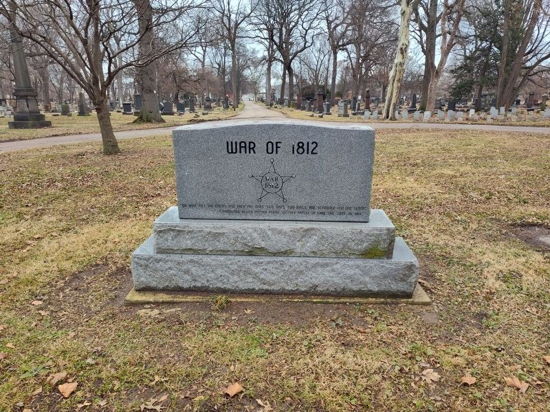 War of 1812 Marker image. Click for full size.