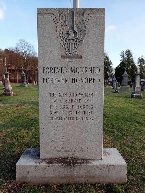 Forever Mourned Forever Honored Memorial. Click for full size. Forever Mourned Forever Honored Memorial image. Click for full size.
