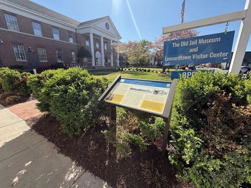 Leonardtown Marker image. Click for full size.