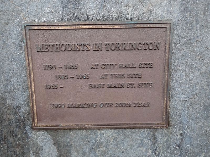 Methodists in Torrington Marker image. Click for full size.