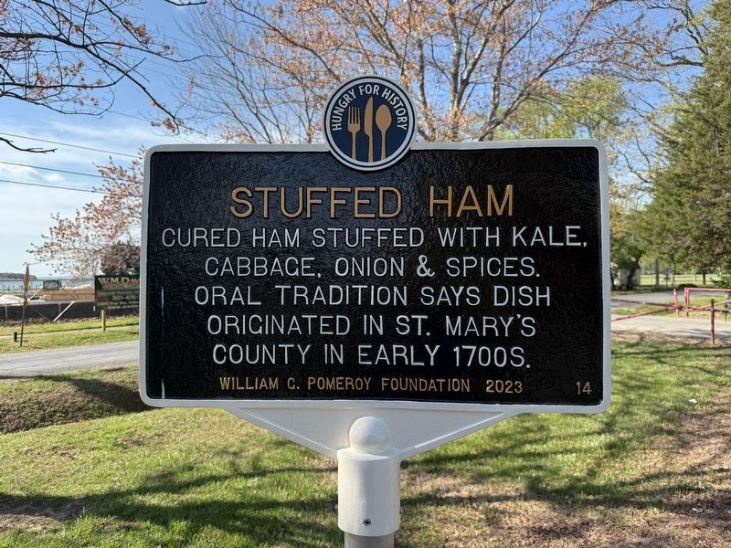 Stuffed Ham Marker image. Click for full size.