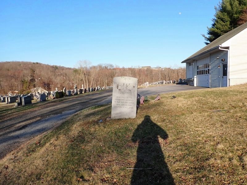 St. Joseph's Cemetery Veterans Memorial image. Click for full size.