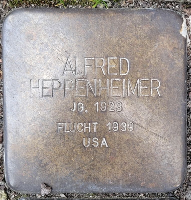 Alfred Heppenheimer Marker image. Click for full size.