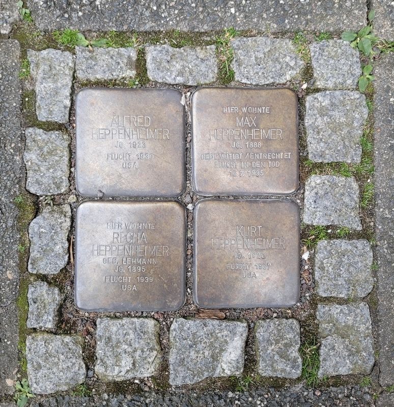 Alfred Heppenheimer Marker image. Click for full size.