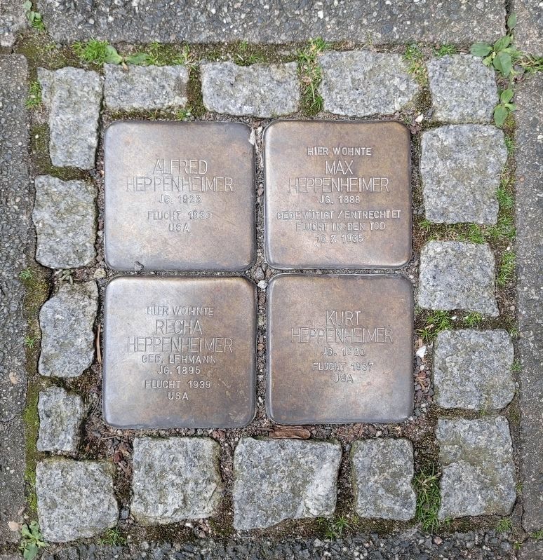 Max Heppenheimer Marker. Click for full size. Max Heppenheimer Marker image. Click for full size.