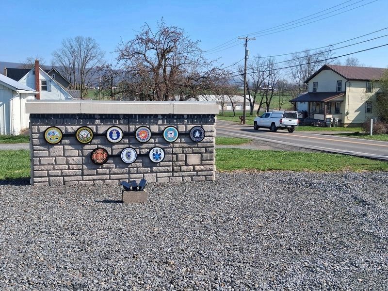 Washington Township Salutes Their Heroes Memorial. Click for full size. Washington Township Salutes Their Heroes Memorial image. Click for full size.