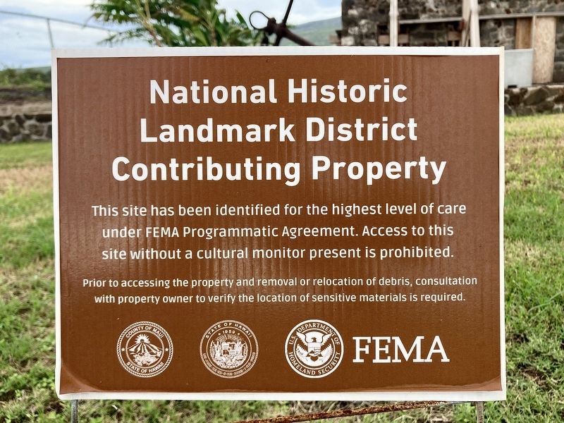 Seamen's House & Hospital Marker. Click for full size. Seamen's House & Hospital Marker image. Click for full size.