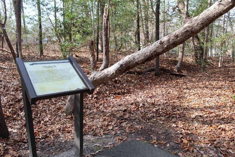 Digging In Marker. Click for full size. Digging In Marker image. Click for full size.