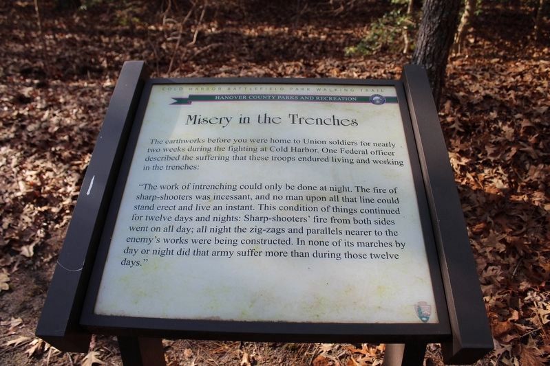 Misery In The Trenches Marker image. Click for full size.