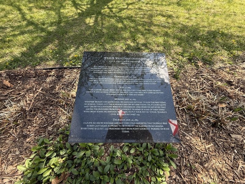 Wilbur Wightman Gramling Marker image. Click for full size.