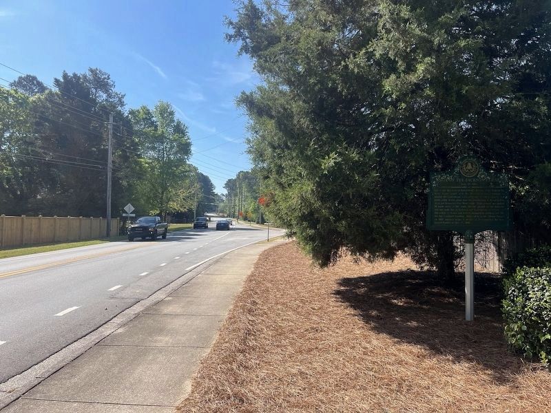 Site of the Dickson House Marker. Click for full size. Site of the Dickson House Marker image. Click for full size.