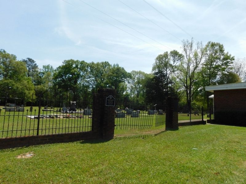 Plantersville Union Church Cemetery Marker. Click for full size. Plantersville Union Church Cemetery Marker image. Click for full size.