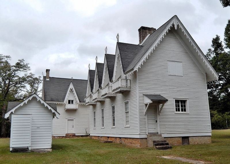 Spring Villa (<i>southeast elevation</i>). Click for full size. Spring Villa (<i>southeast elevation</i>) image. Click for full size.