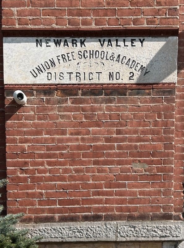 Newark Valley Municipal Building Marker image. Click for full size.