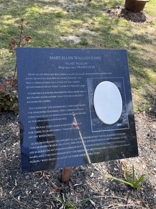 Mary Ellen Whalen Jones Marker image. Click for full size.