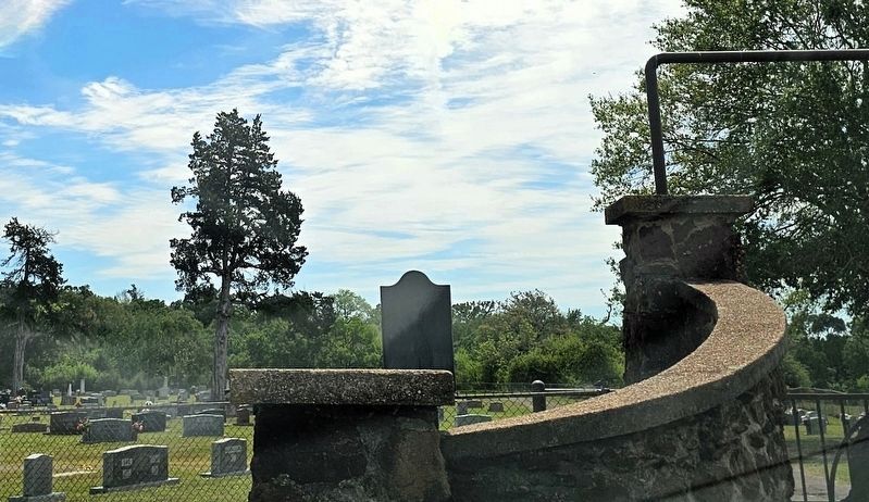 Tennessee Colony Cemetery Marker. Click for full size. Tennessee Colony Cemetery Marker image. Click for full size.