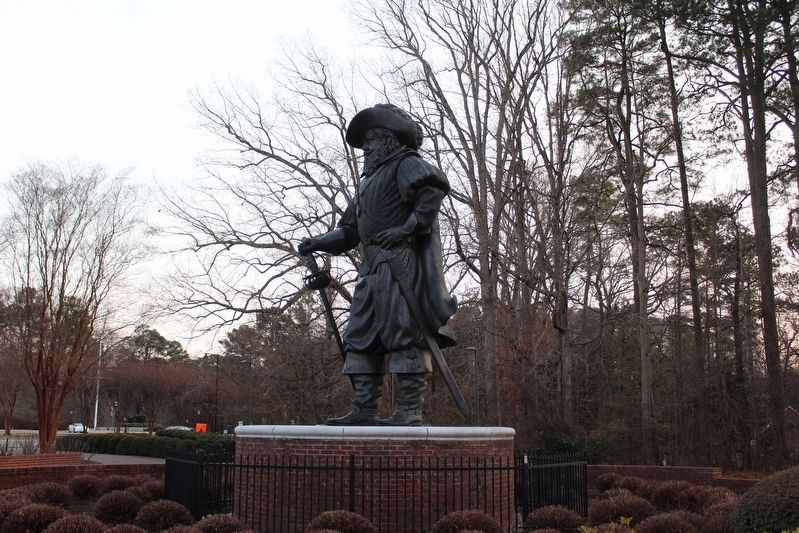 Captain Christopher Newport Statue. Click for full size. Captain Christopher Newport Statue image. Click for full size.