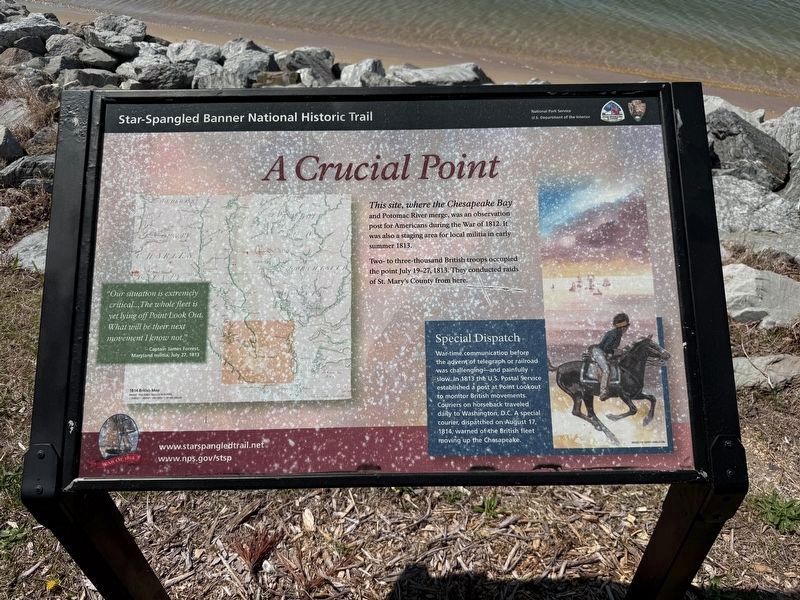 A Crucial Point Marker. Click for full size. A Crucial Point Marker image. Click for full size.