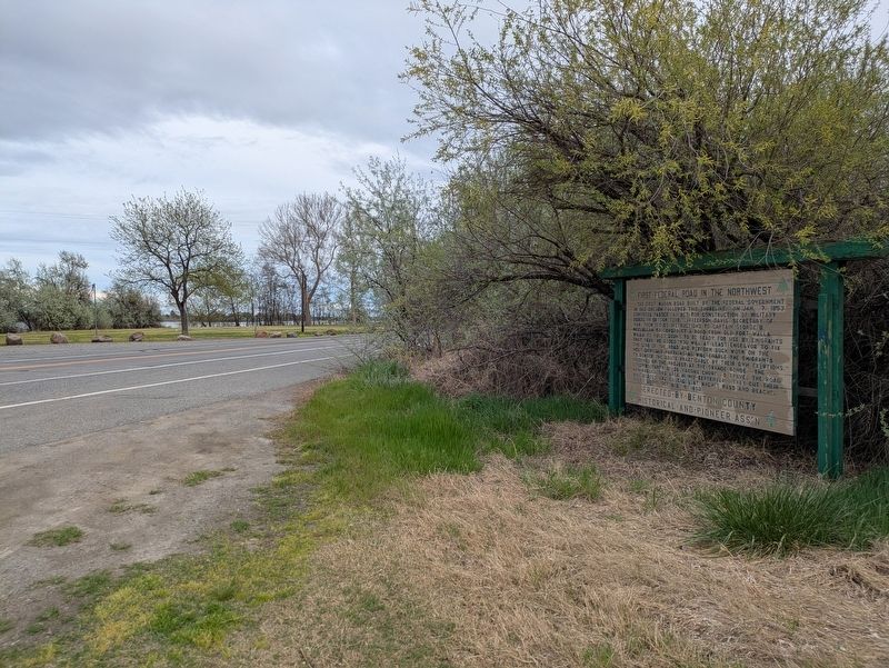 First Federal Road in the Northwest Marker image. Click for full size.