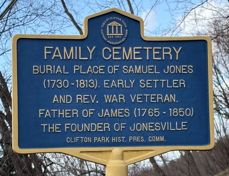 Family Cemetery Marker. Click for full size. Family Cemetery Marker image. Click for full size.