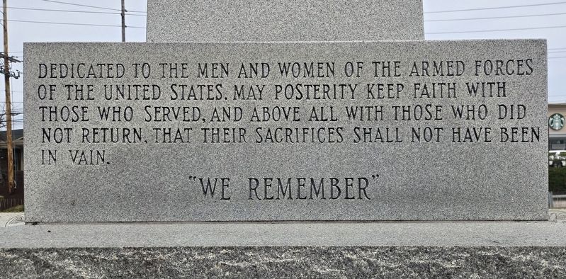McMurray VFW Memorial image. Click for full size.