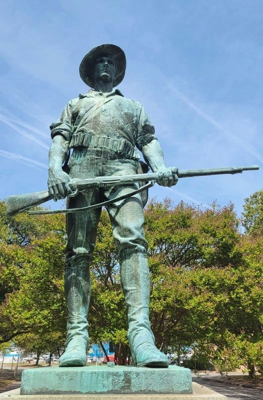 The Hiker statue image. Click for full size.