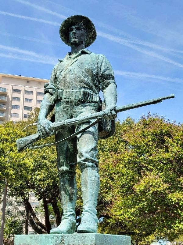The Hiker statue image. Click for full size.
