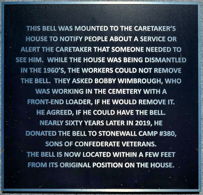 This Bell Marker. Click for full size. This Bell Marker image. Click for full size.