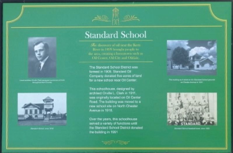 Standard School Marker image. Click for full size.