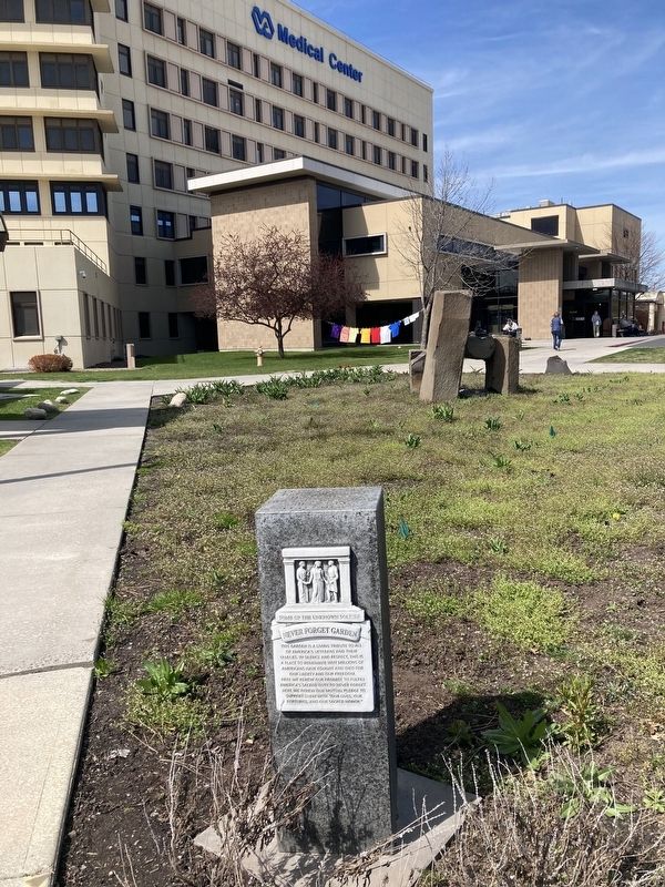 Never Forget Garden Marker. Click for full size. Never Forget Garden Marker image. Click for full size.
