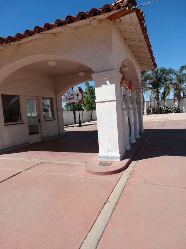 Sonora Street Service Station Marker. Click for full size. Sonora Street Service Station Marker image. Click for full size.