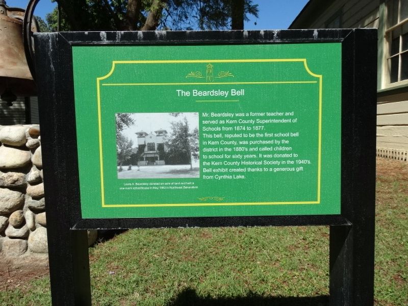 The Beardsley Bell Marker image. Click for full size.