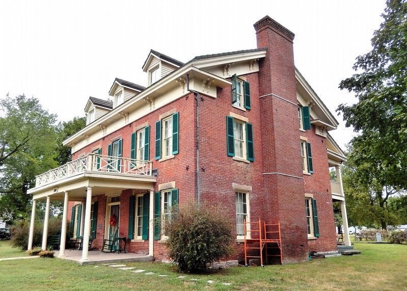Maclay Home (<i>southeast elevation</i>). Click for full size. Maclay Home (<i>southeast elevation</i>) image. Click for full size.