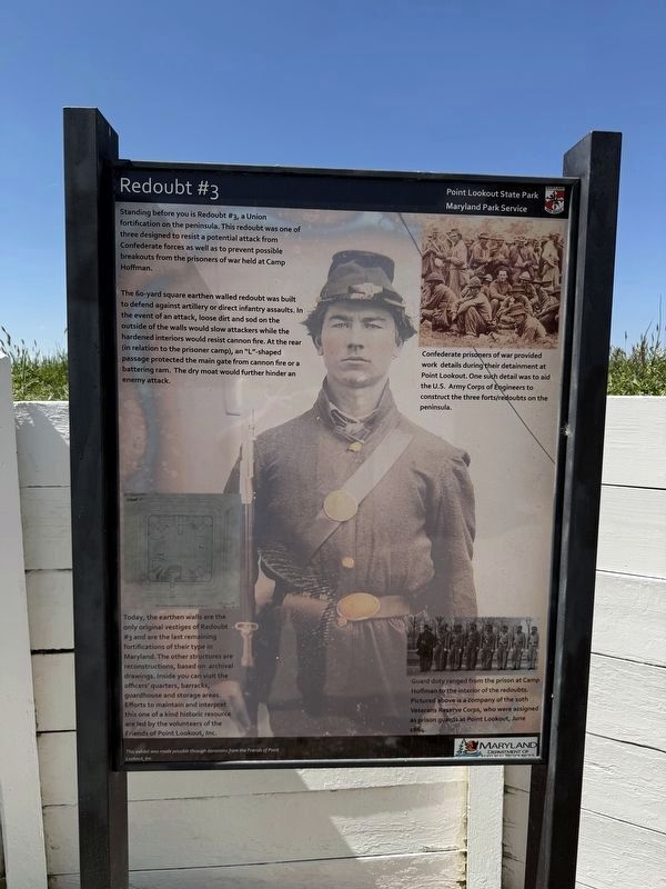 Redoubt #3 Marker. Click for full size. Redoubt #3 Marker image. Click for full size.