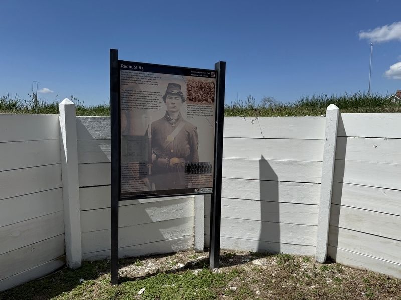 Redoubt #3 Marker. Click for full size. Redoubt #3 Marker image. Click for full size.