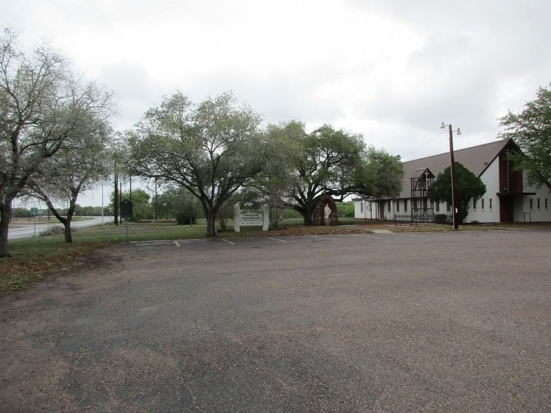Saint Patrick's Catholic Church and marker image. Click for full size.